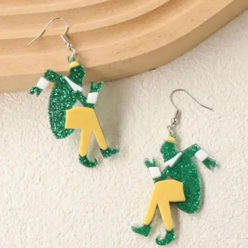 New Elf movie Buddy earrings